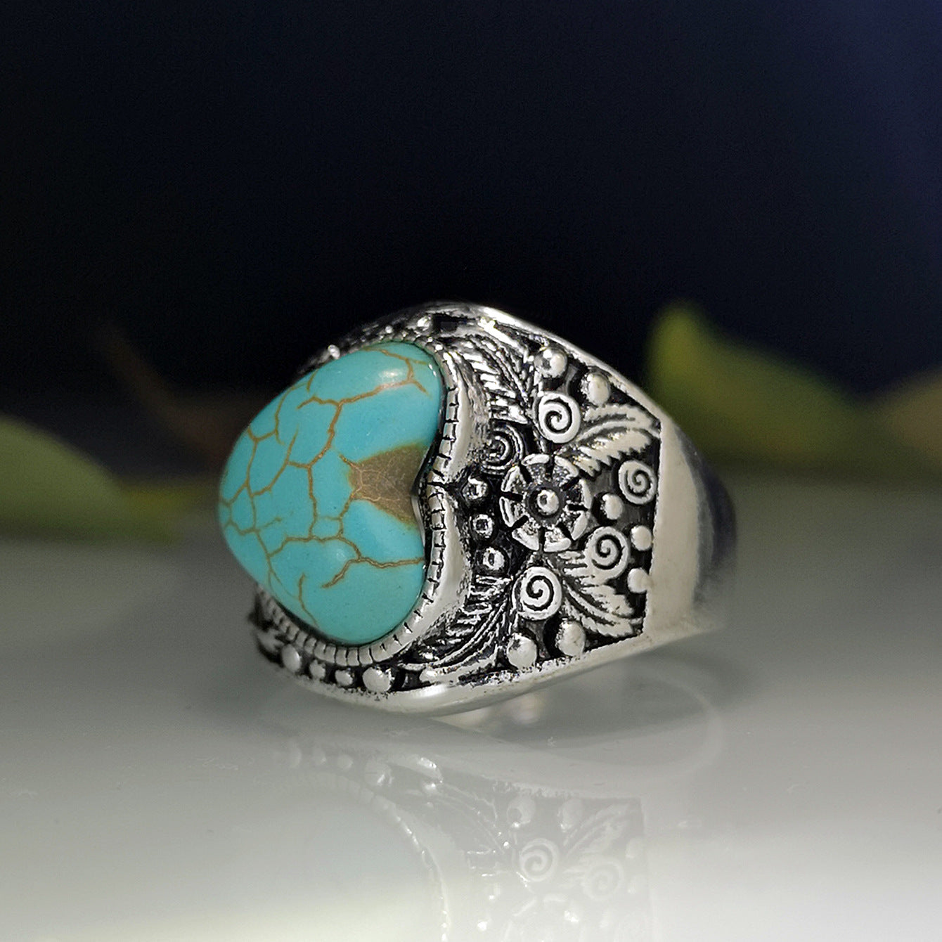 Vintage Turquoise Ring