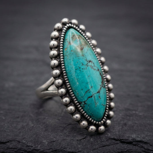 Vintage Turquoise Stone Ring