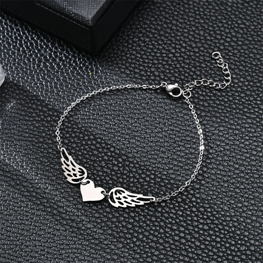 Winged Heart Bracelet