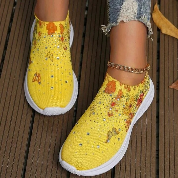 LD ademende slip-on sneakers