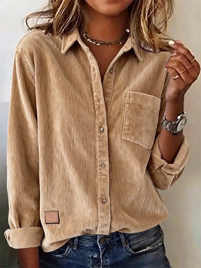 Well Tailored Shirt with a Graceful Silhouette