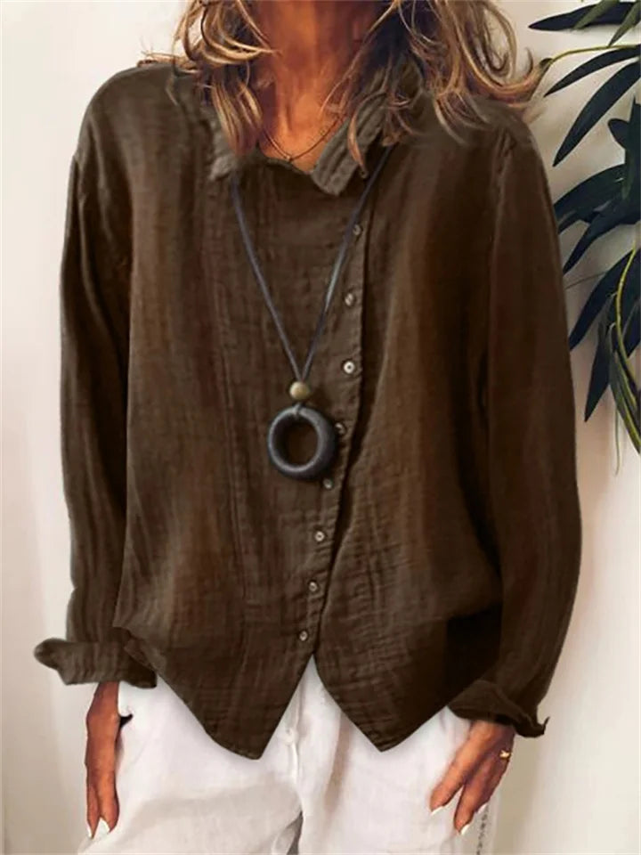 Beautifully Finished Blouse in a Timeless Design