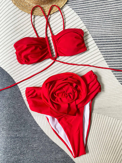 Yuna® | Bikini With Halter Neck and Detail