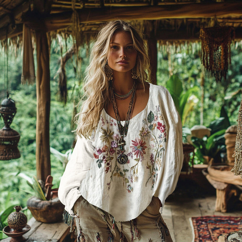 Beautifully Balanced Blouse with Timeless Character