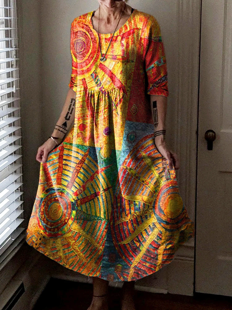Elegantly Styled Dress for Everyday Wear