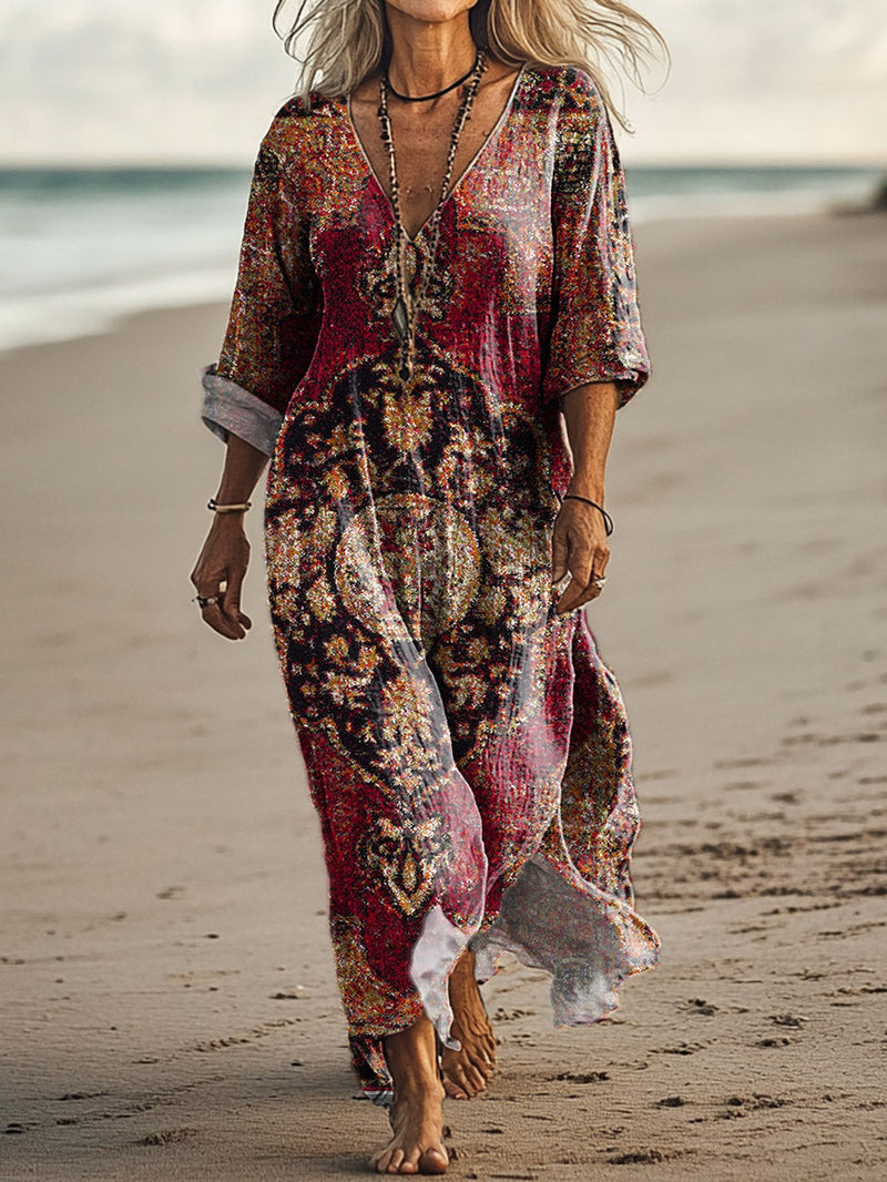 Classic Vintage Dress with a Flattering Fit