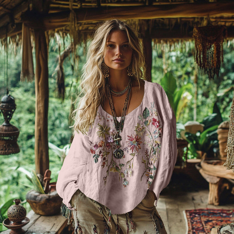 Gracefully Styled Blouse for Any Occasion