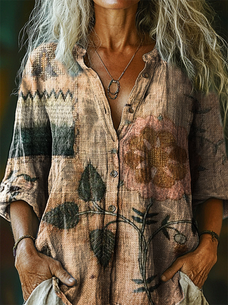 Vintage Inspired Shirt with a Contemporary Edge