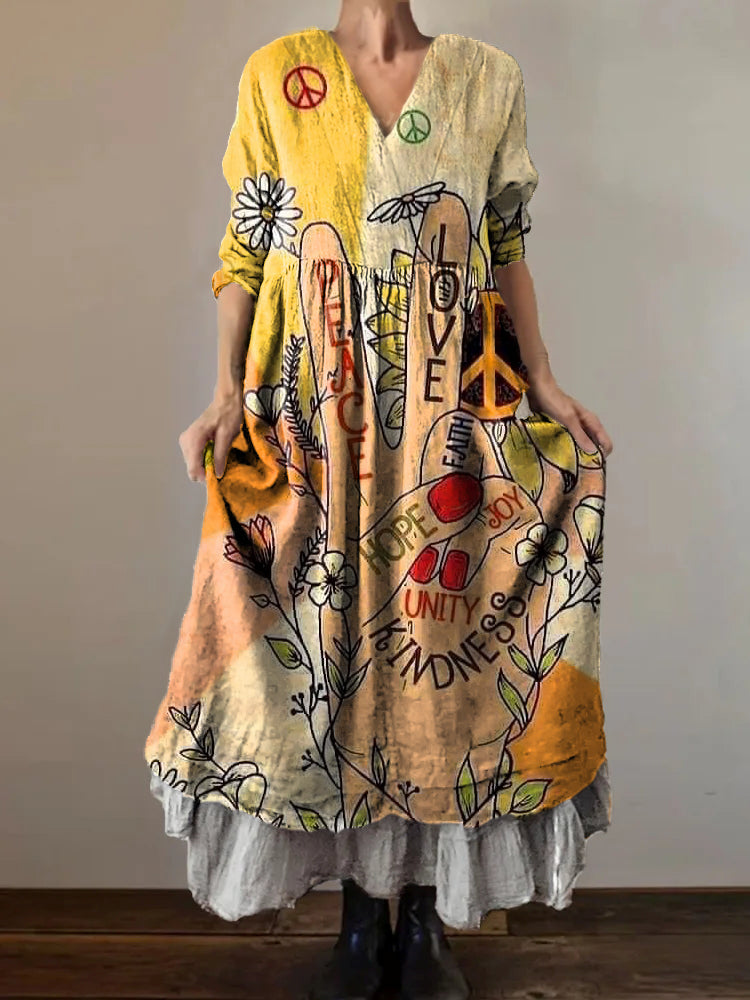 A Vintage Style Dress with Delicate Timeless Details
