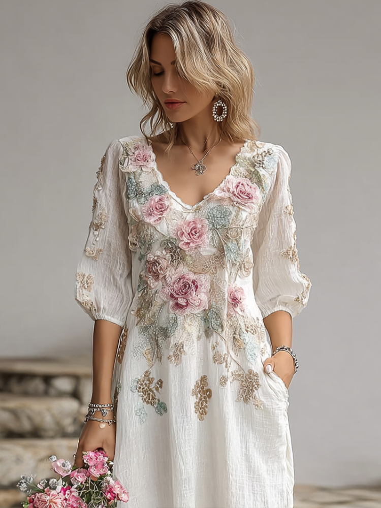 Elegantly Styled Dress for Everyday Wear