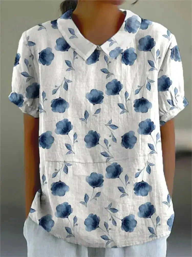 LD | Blouse met bloemenprint voor dames