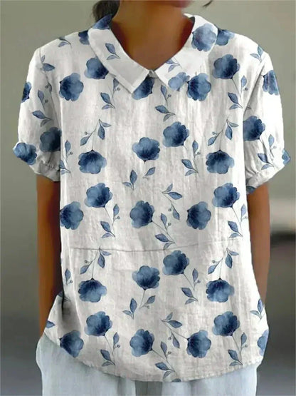 LD | Blouse met bloemenprint voor dames