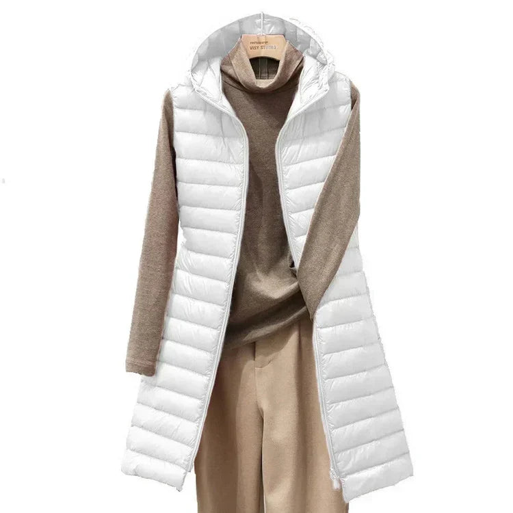 LD katoenen sweatshirt met capuchon voor dames