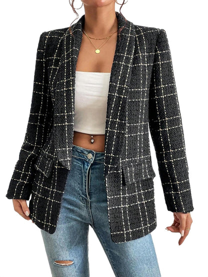 LD Clara - Geruite blazer