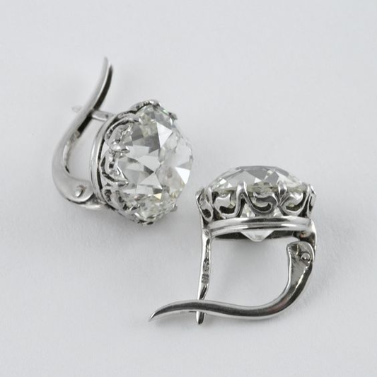 Zirconia Silver Earrings
