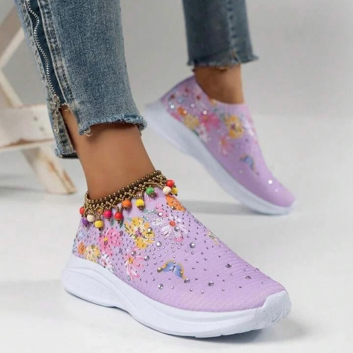 LD ademende slip-on sneakers