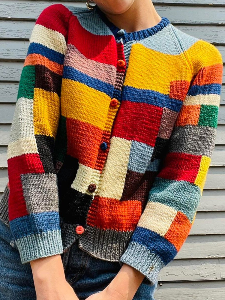 Well Tailored Cardigan with a Graceful Silhouette