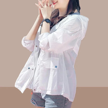 LD | dames zomerjas met UV-bescherming - Lichte bescherming tegen de zon