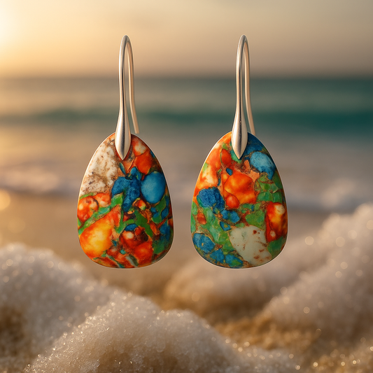 Aristea ��� Tropical Multicolor Earrings