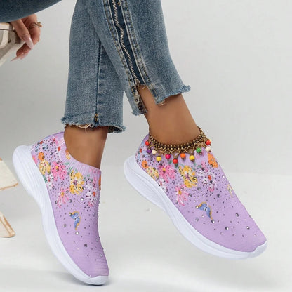 LD ademende slip-on sneakers