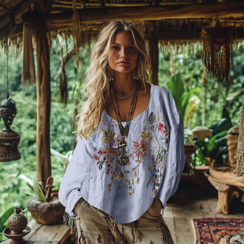 Gracefully Styled Blouse for Any Occasion