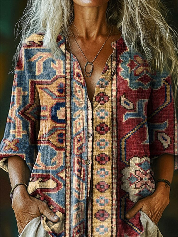 Classic Vintage Shirt with a Flattering Fit