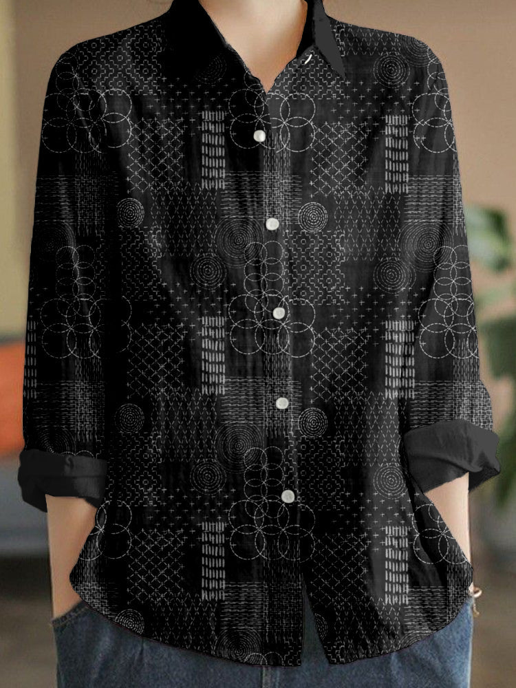 Subtly Elegant Blouse with a Refined Vintage Look