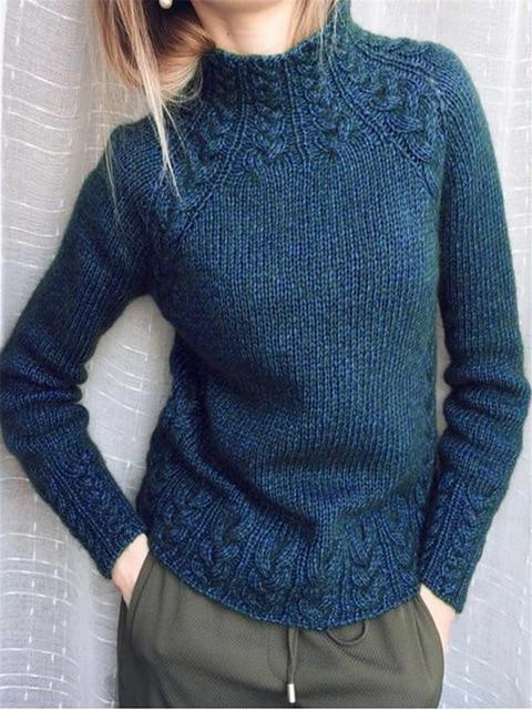 Vintage Inspired Sweater with a Contemporary Edge