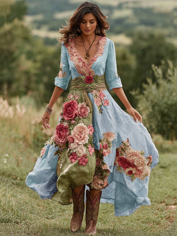 Vintage Inspired Dress with a Contemporary Edge