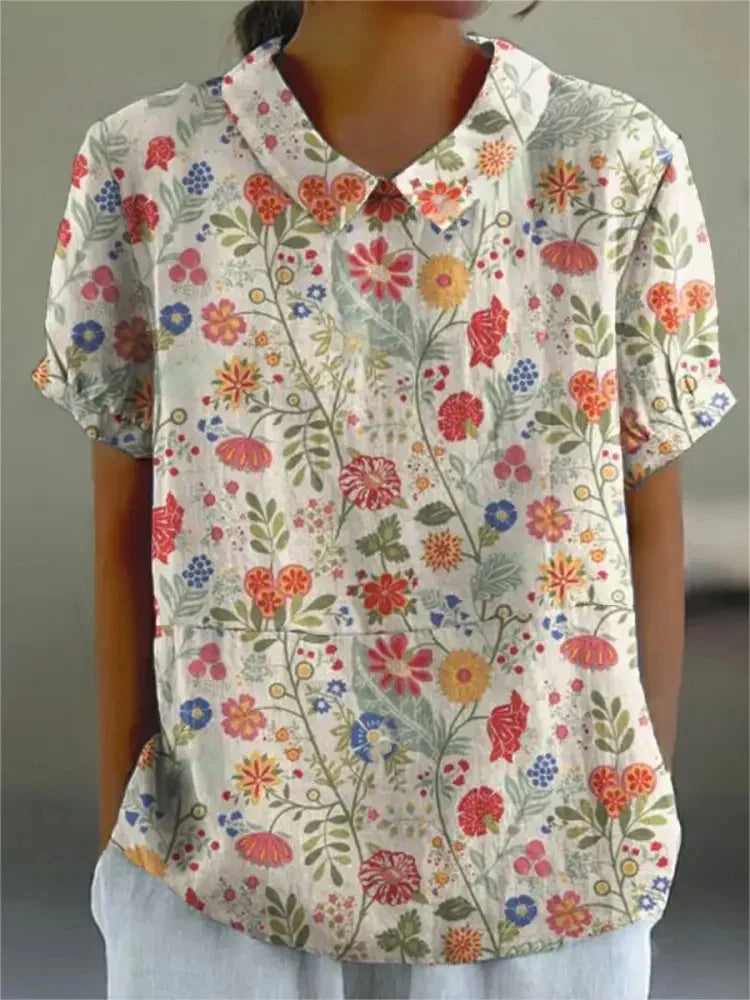 LD | Blouse met bloemenprint voor dames