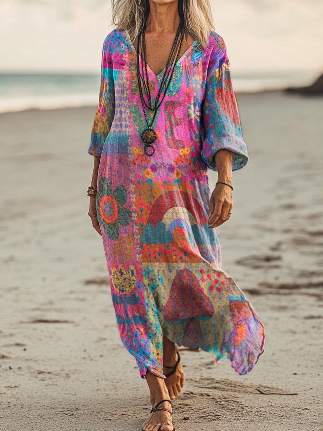 A Vintage Style Dress with Delicate Timeless Details