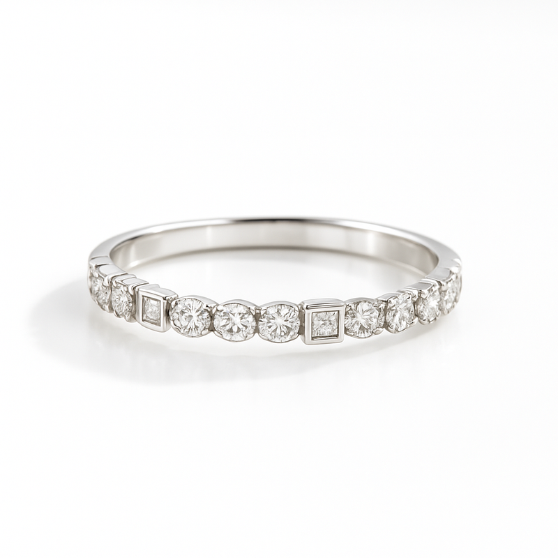 Diamond Constellation Sterling Silver Ring