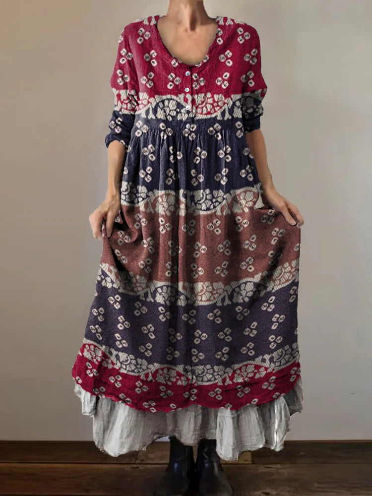 A Vintage Style Dress with Delicate Timeless Details