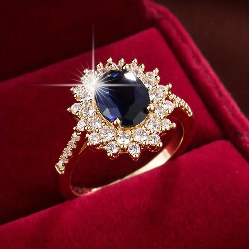 Vionne Saphirae Ring | White Gold