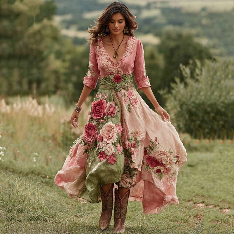 Vintage Inspired Dress with a Contemporary Edge