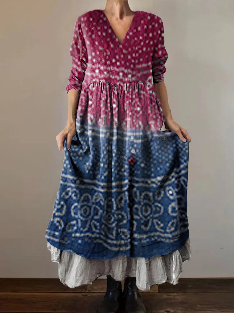 A Vintage Style Dress with Delicate Timeless Details