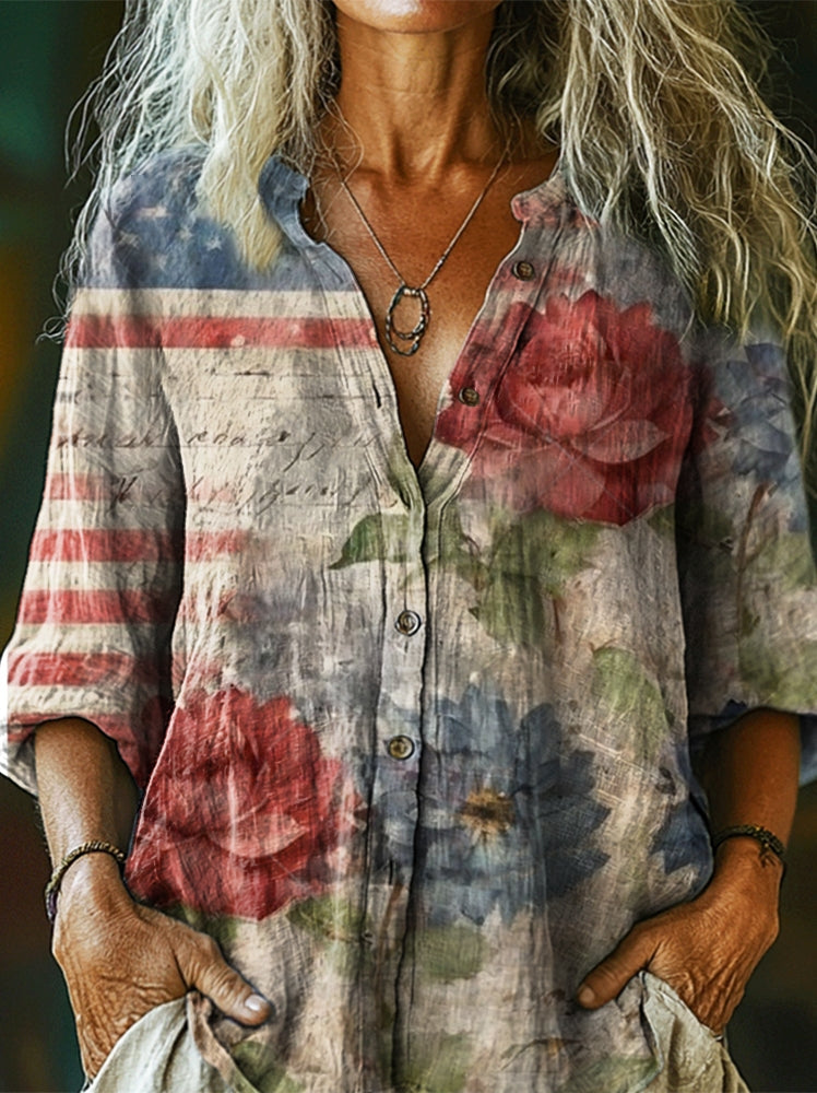 Vintage Inspired Shirt with a Contemporary Edge