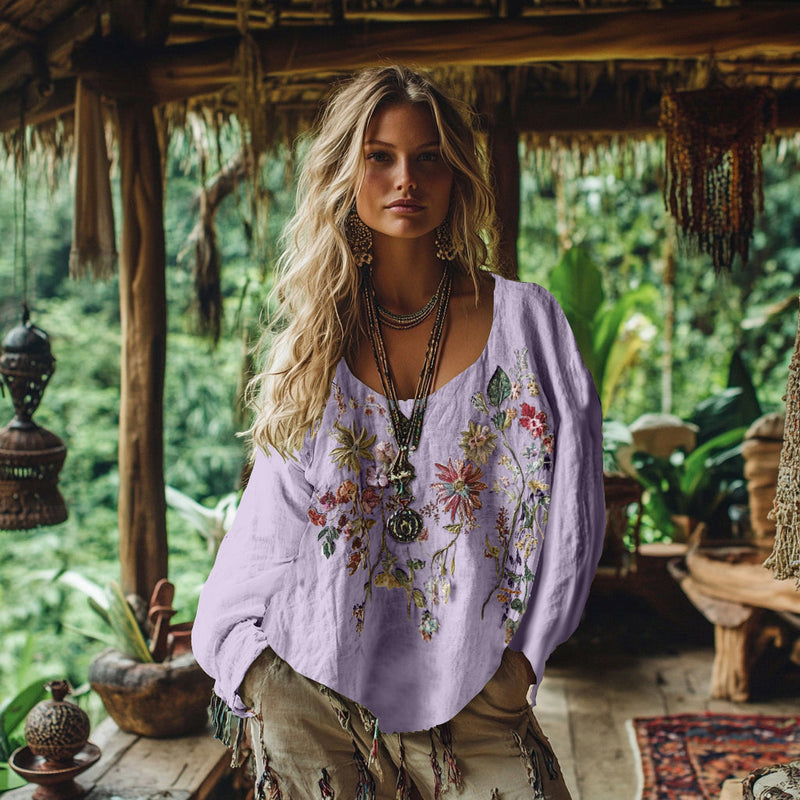 Gracefully Styled Blouse for Any Occasion