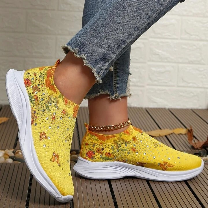 LD ademende slip-on sneakers