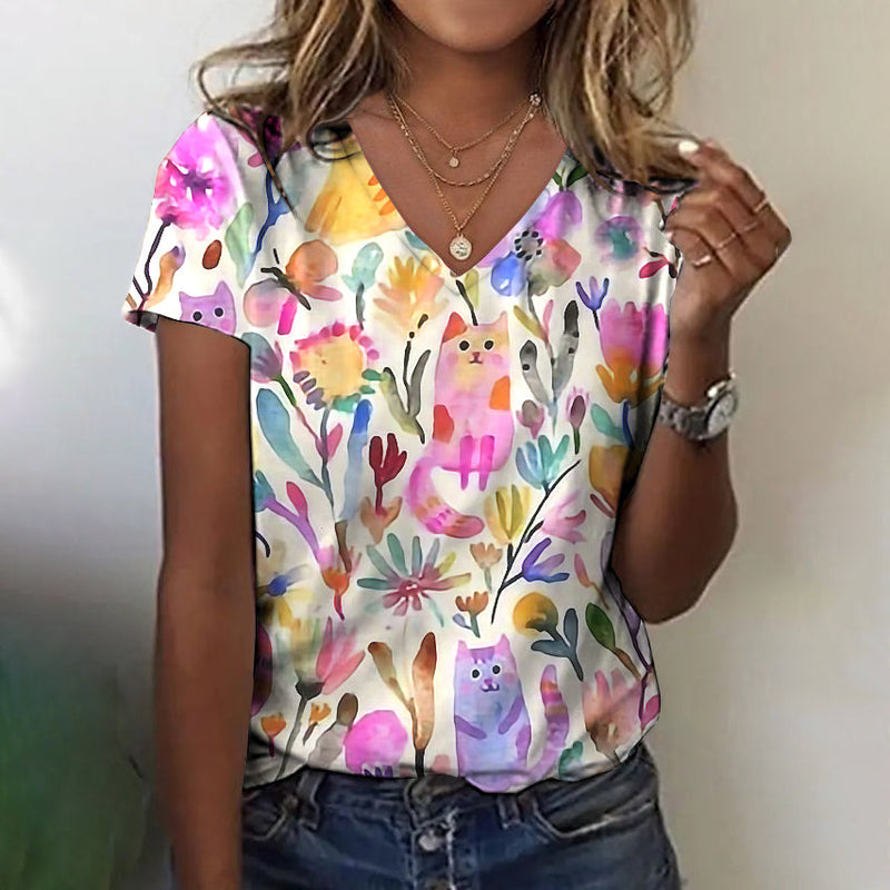 Well Tailored T-Shirt with a Graceful Silhouette