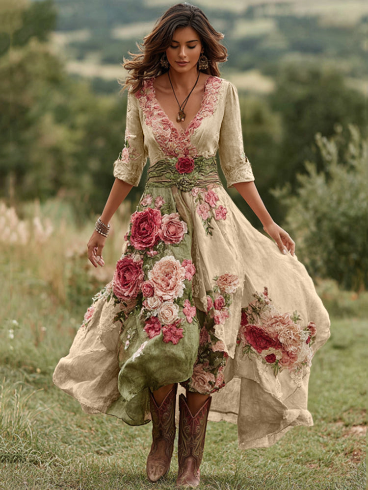 Vintage Inspired Dress with a Contemporary Edge