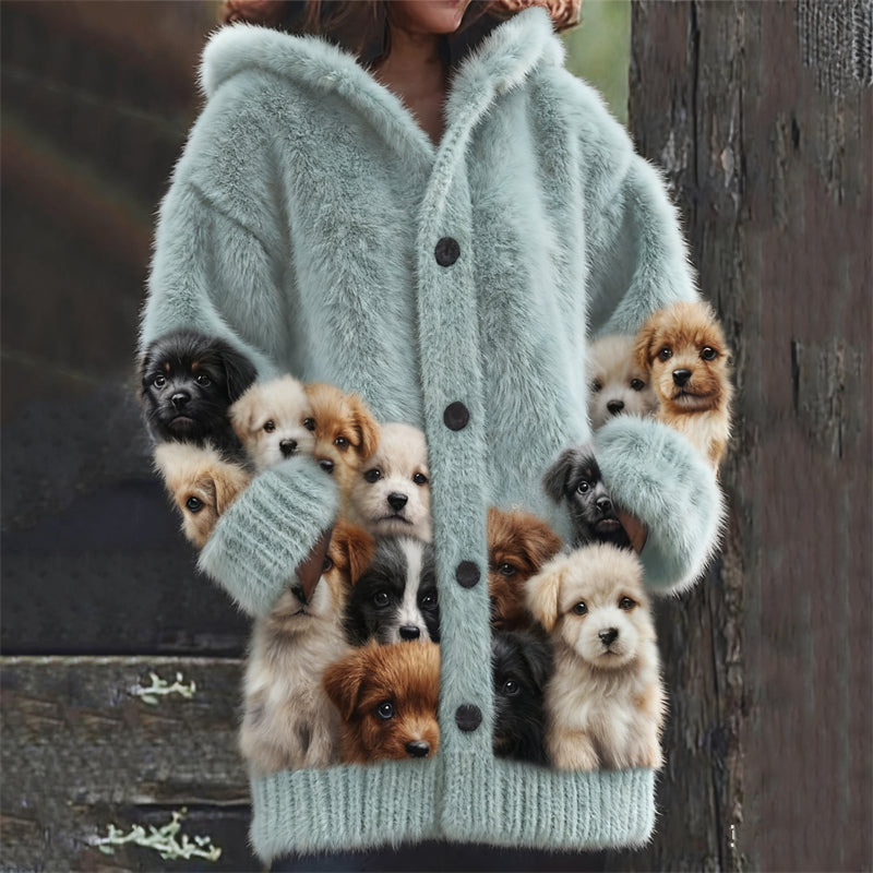 Classic Vintage Cardigan with a Flattering Fit