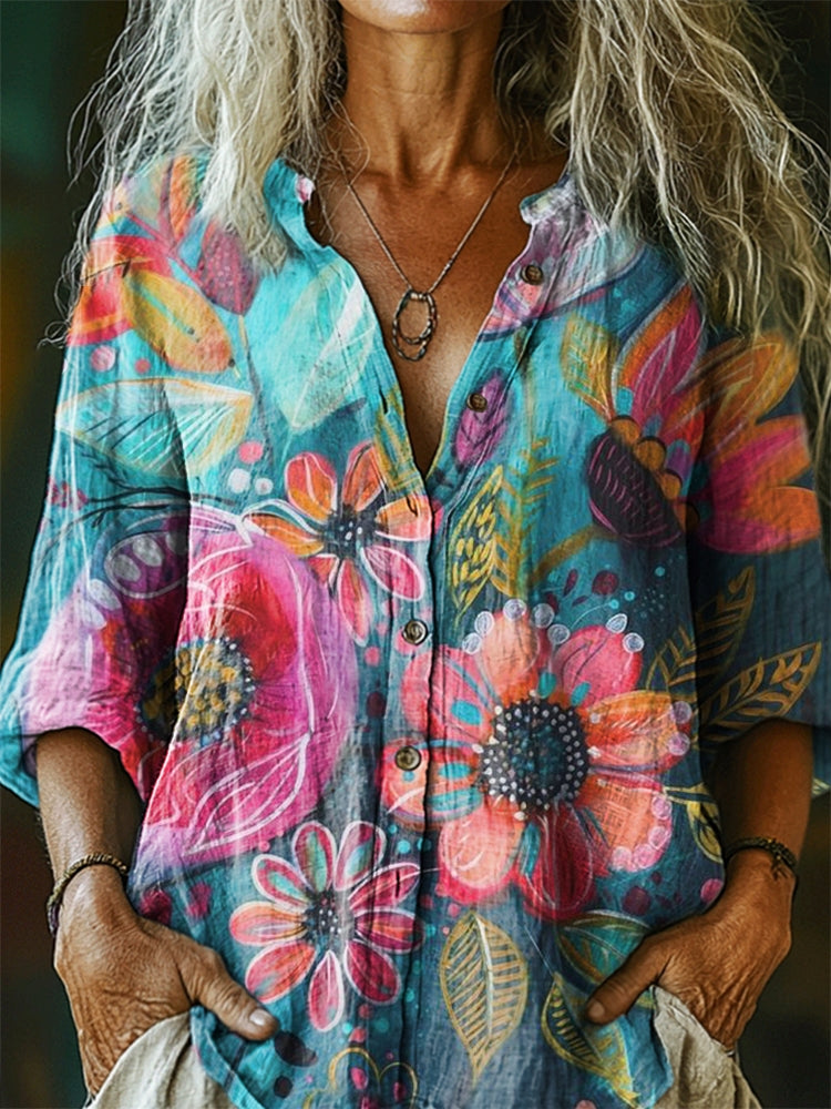 Vintage Inspired Shirt with a Contemporary Edge