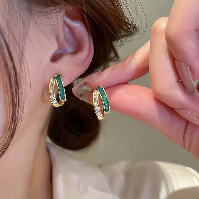 Chlo�� Feuillage Earrings | Gold