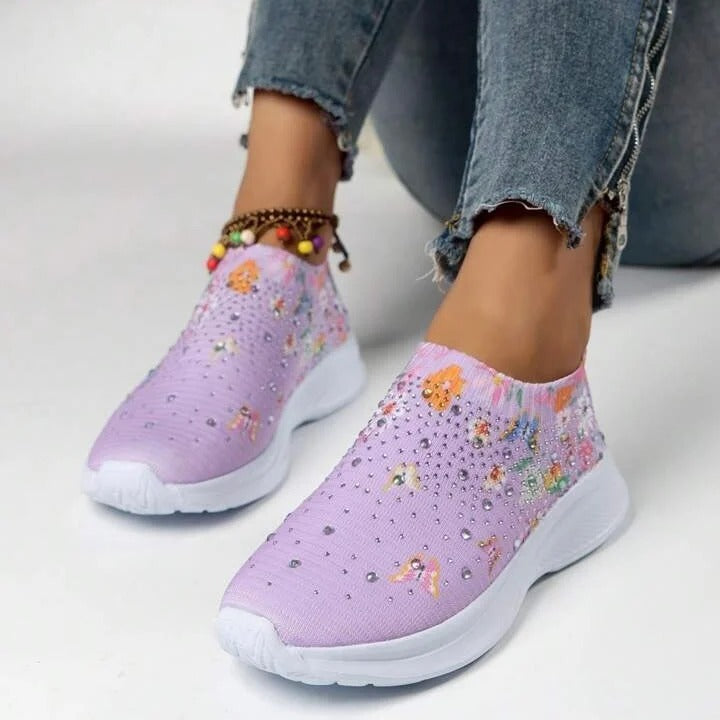 LD ademende slip-on sneakers