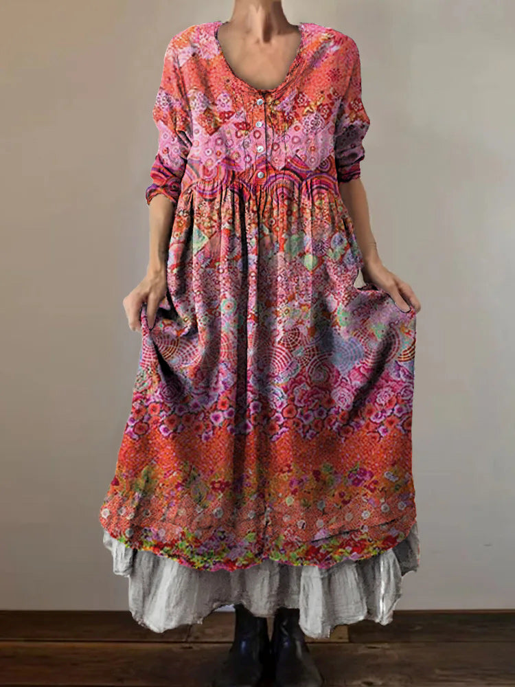 A Vintage Style Dress with Delicate Timeless Details