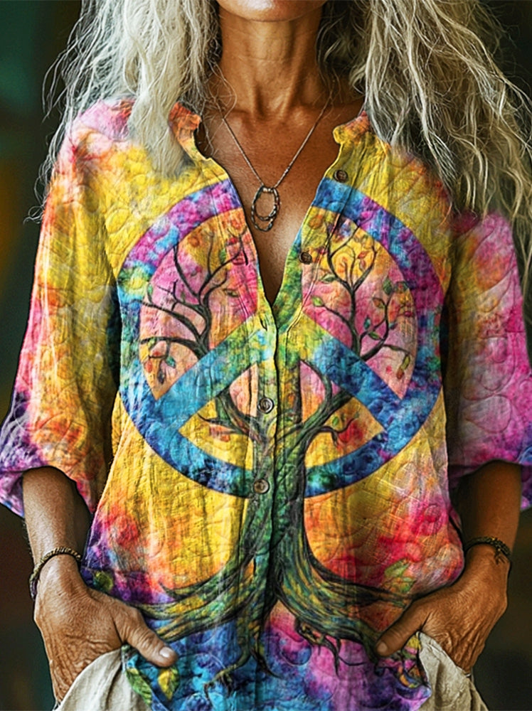 A Vintage Style Shirt with Delicate Timeless Details
