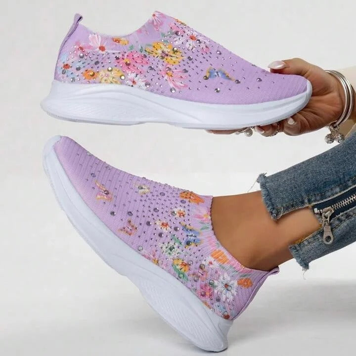 LD ademende slip-on sneakers