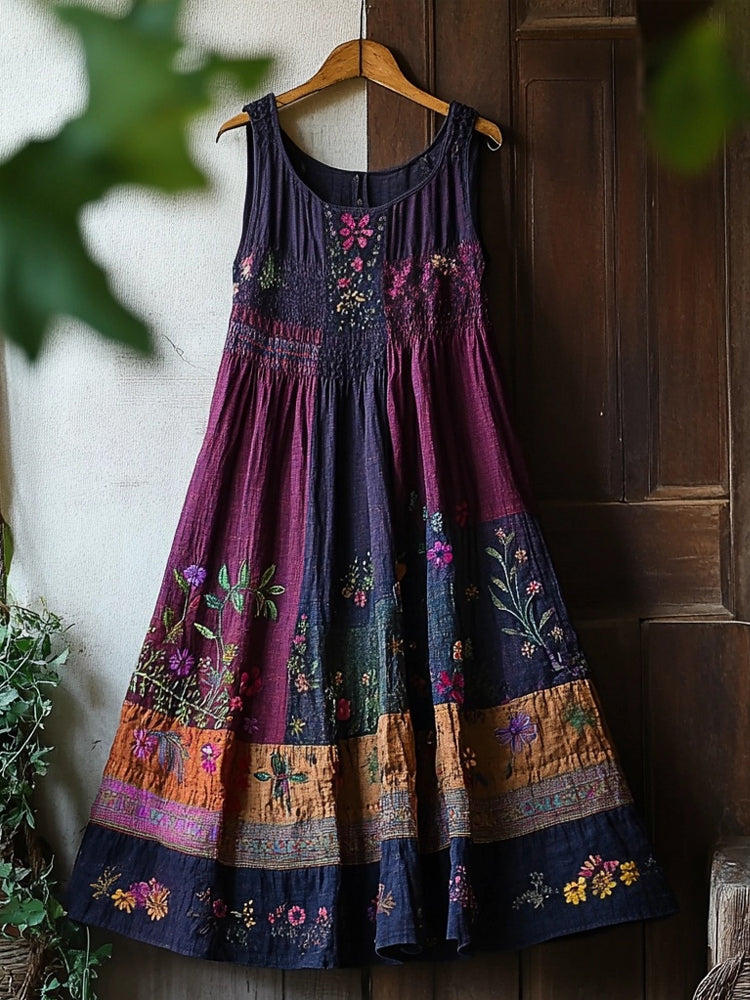 Classic Vintage Dress with a Flattering Fit