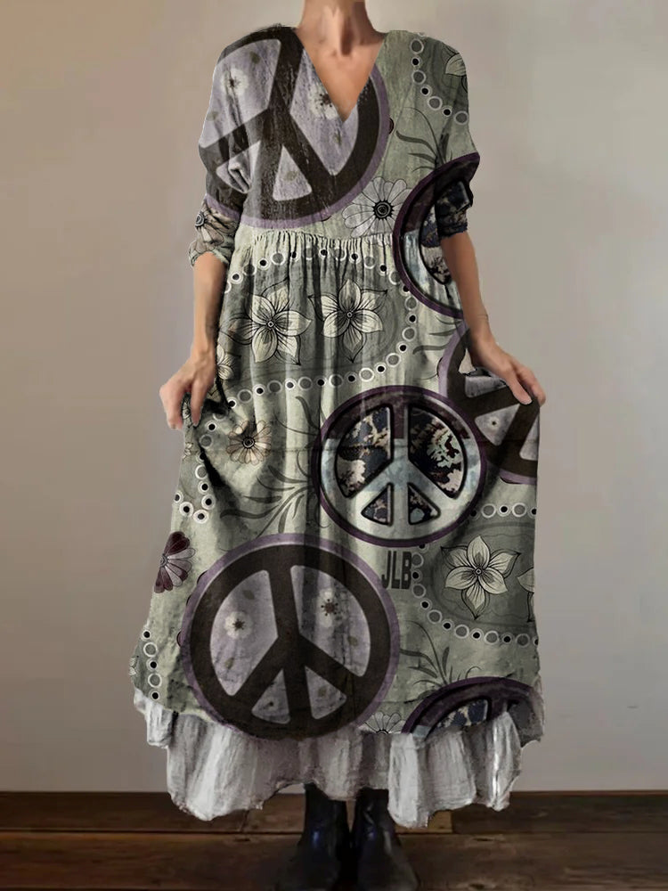 A Vintage Style Dress with Delicate Timeless Details